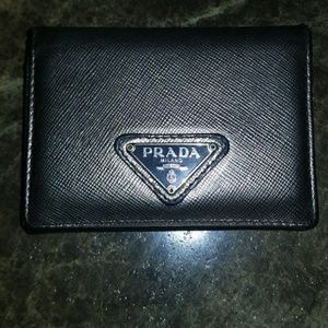 Prada bi-fold wallet